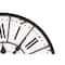 Hello Honey® Turn of The Century Style Metal & Wood Wall Clock